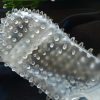 Reusable ribbed condom